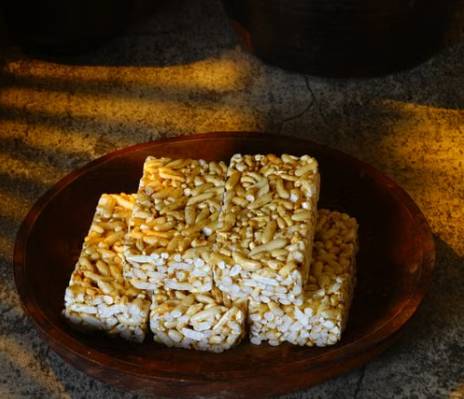 Traditional rice crackers rengginang